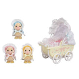 Sylvanian Families Darling Ducklings Baby Carriage (Free Gift)