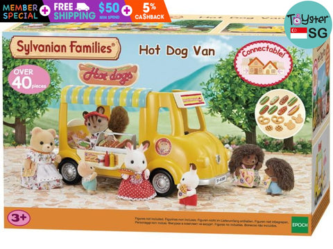 Sylvanian Families Hot Dog Van Set - Free Gift