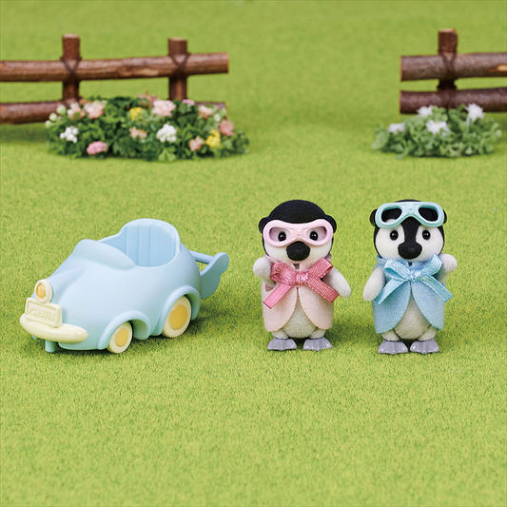 Sylvanian Families Penguin Babies Ride N Play