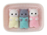 Sylvanian Families Persian Cat Triplets - Free Gift