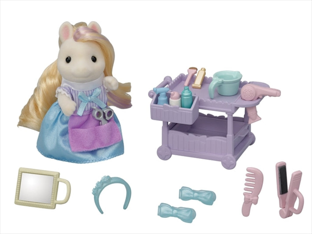 Sylvanian Families Ponys Hair Stylist Set - Free Gift