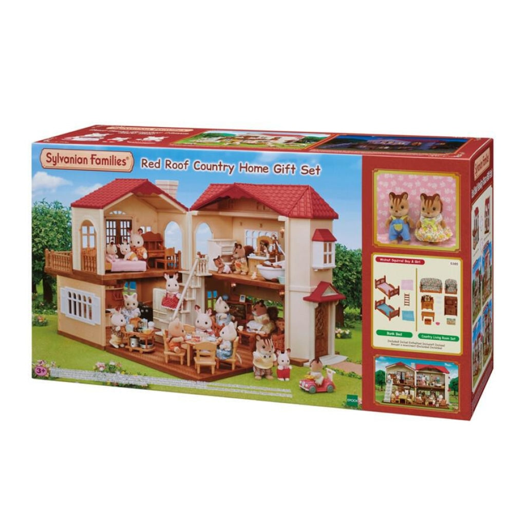 sylvanian red roof country home