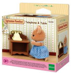 Sylvanian Families Telephone & Table - Free Gift