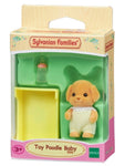 Sylvanian Families Toy Poodle Baby - Free Gift