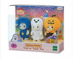 Sylvanian Families Trick Or Treat Trio Limited Edition - Free Gift
