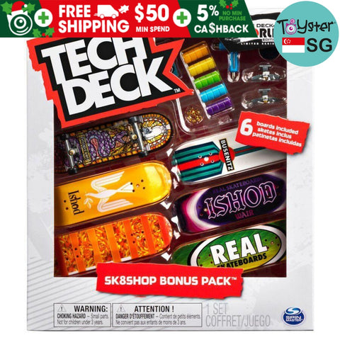 Tech Deck Sk8 Bonus Pack 1 Teck