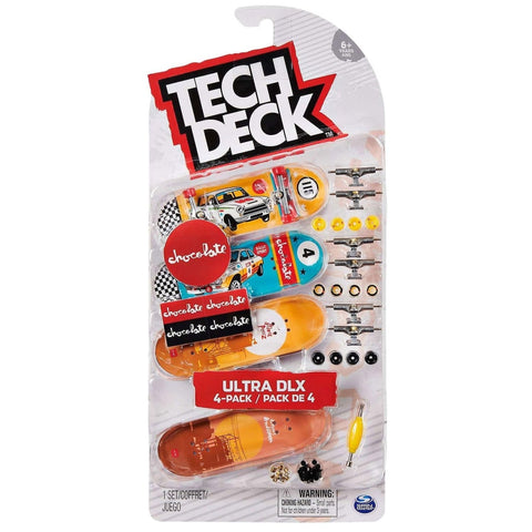 Tech Deck Ultra DLX Fingerboard 4-Pack