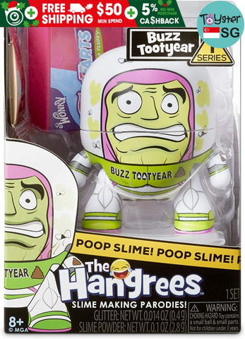 The Hangrees Buzz Tootyear Collectible Parody Figure With Slime
