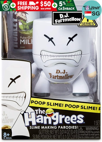 The Hangrees Dj Fartmellow Collectible Parody Figure With Slime