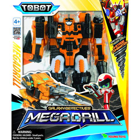 TOBOT Galaxy Detectives Mega Drill TOYSTER Singapore Toyster