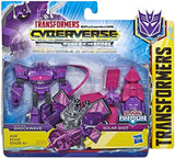 Transformers Cyberverse Spark Armor Battle Class - Deception Shockwave And Solar Shot