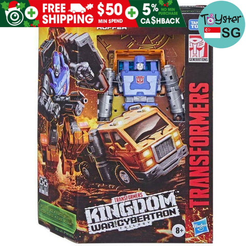 Transformers Generations War For Cybertron: Kingdom Deluxe Wfc-K16 Huffer