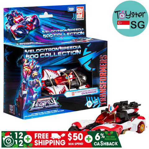 Transformers Legacy Velocitron Speedia 500 Collection Voyager Cybertron Universe Override