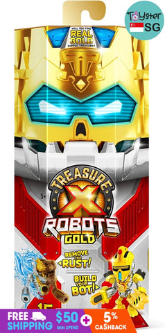 Treasure X Robots Gold Armoured