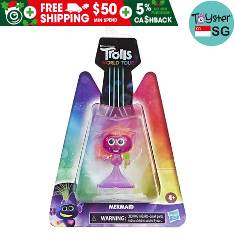 Trolls World Tour Mermaid Collectible Doll With Microphone Accessory Trolls