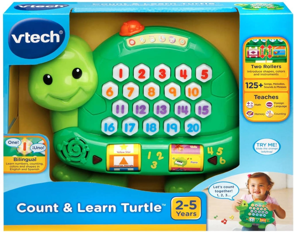 Vtech count hot sale and learn turtle