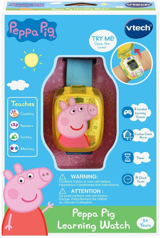 Vtech Peppa Pig Learning Watch - Blue